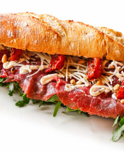 baguette rustiek carpaccio