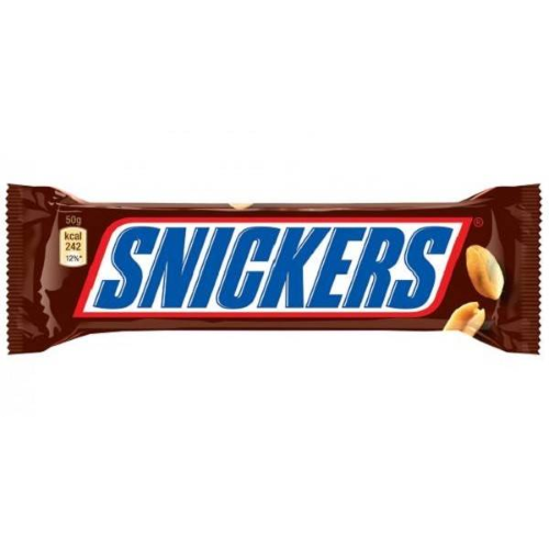 Snickers candybar 50 gram