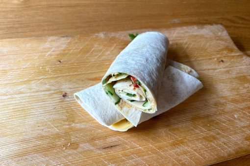 Wrap Hummus Oude Kaas